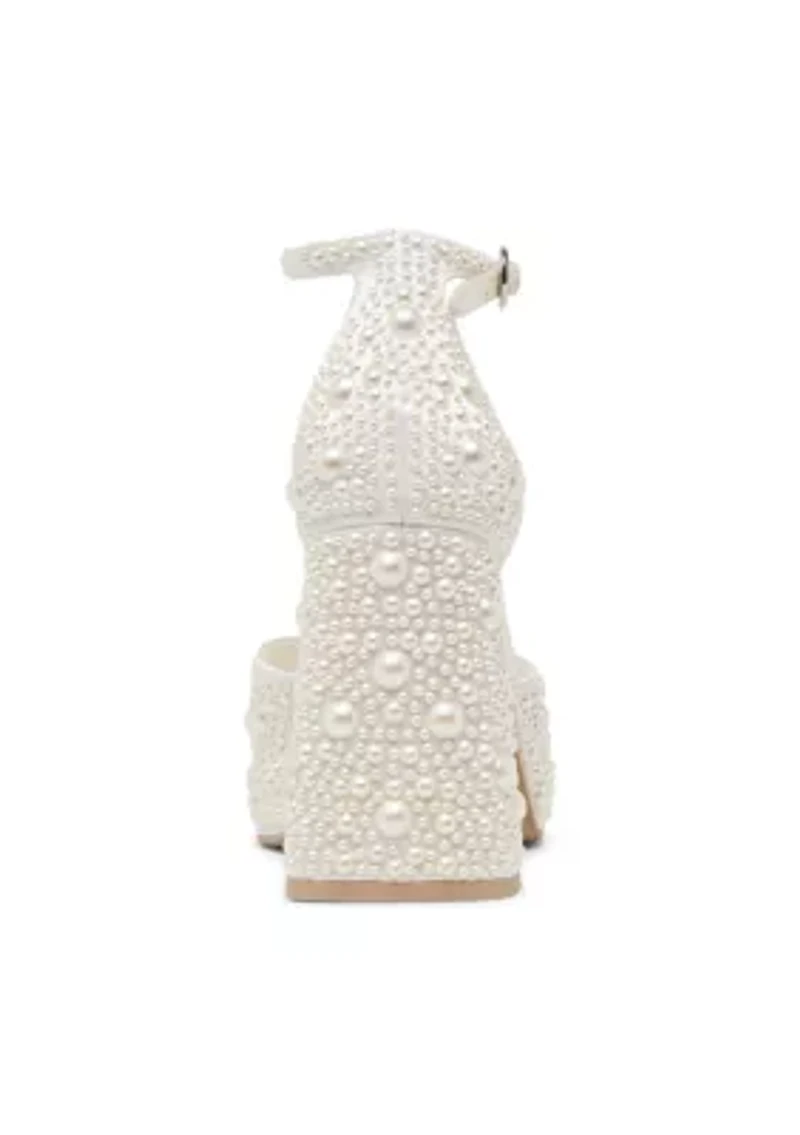 Pandro Pearl Platform Sandals