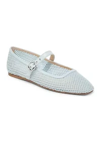Rodni Mesh Mary Jane Flats