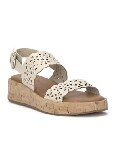 Elsie Wedge Sandals