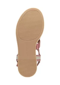Emliey Strappy Rope Flatform Sandals