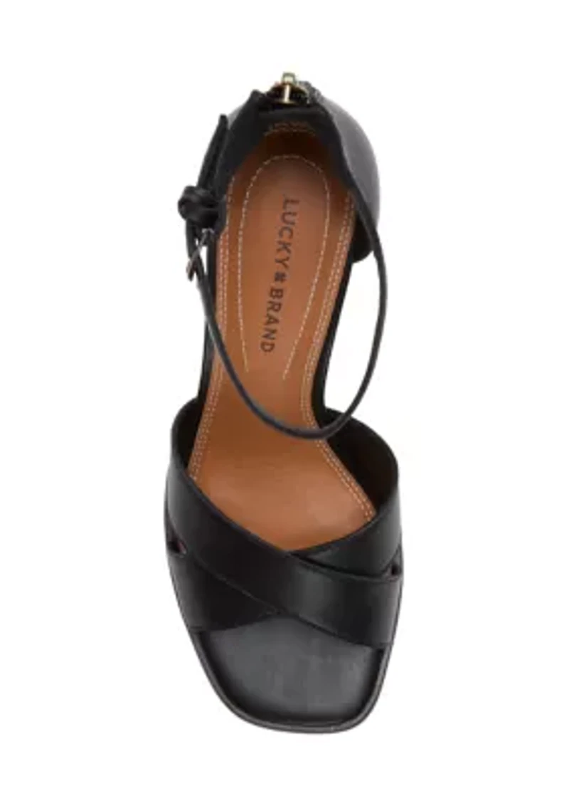 Herrika Cross Band Sandals