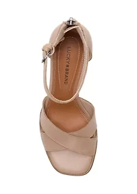 Herrika Cross Band Sandals