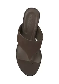 Libbie Thong Wedge Sandals
