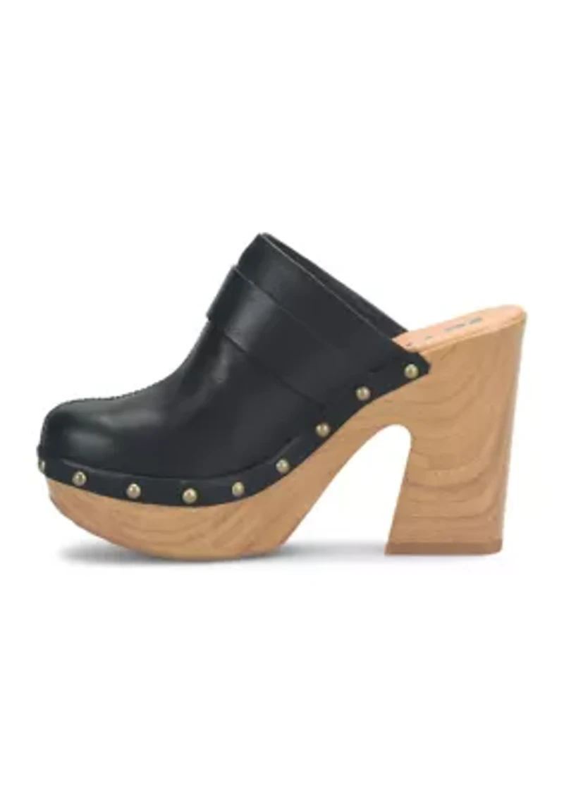Debbi Heeled Clogs