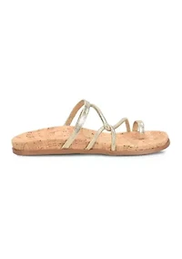Audra Cork Footbed Sandals