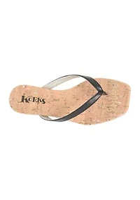 Winnie Flat Flip Flop Sandals