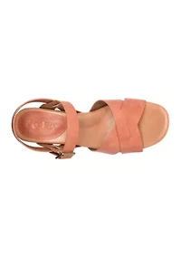 Leda Q Strap Clog Sandals
