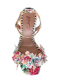 Hilley Floral Sandals