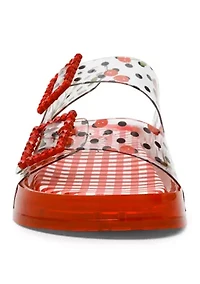 Landin Jelly Flatform Sandals