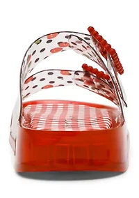 Landin Jelly Flatform Sandals