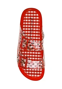 Landin Jelly Flatform Sandals