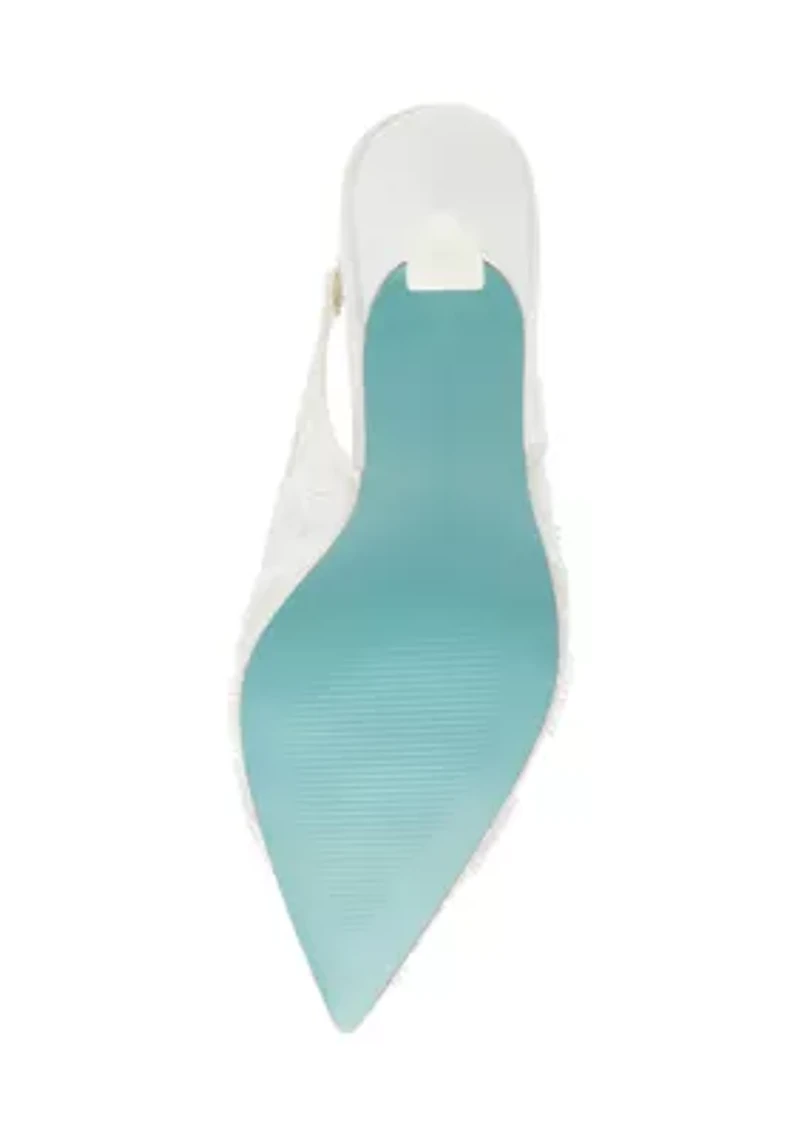 Nikki Embellished Slingback Pumps