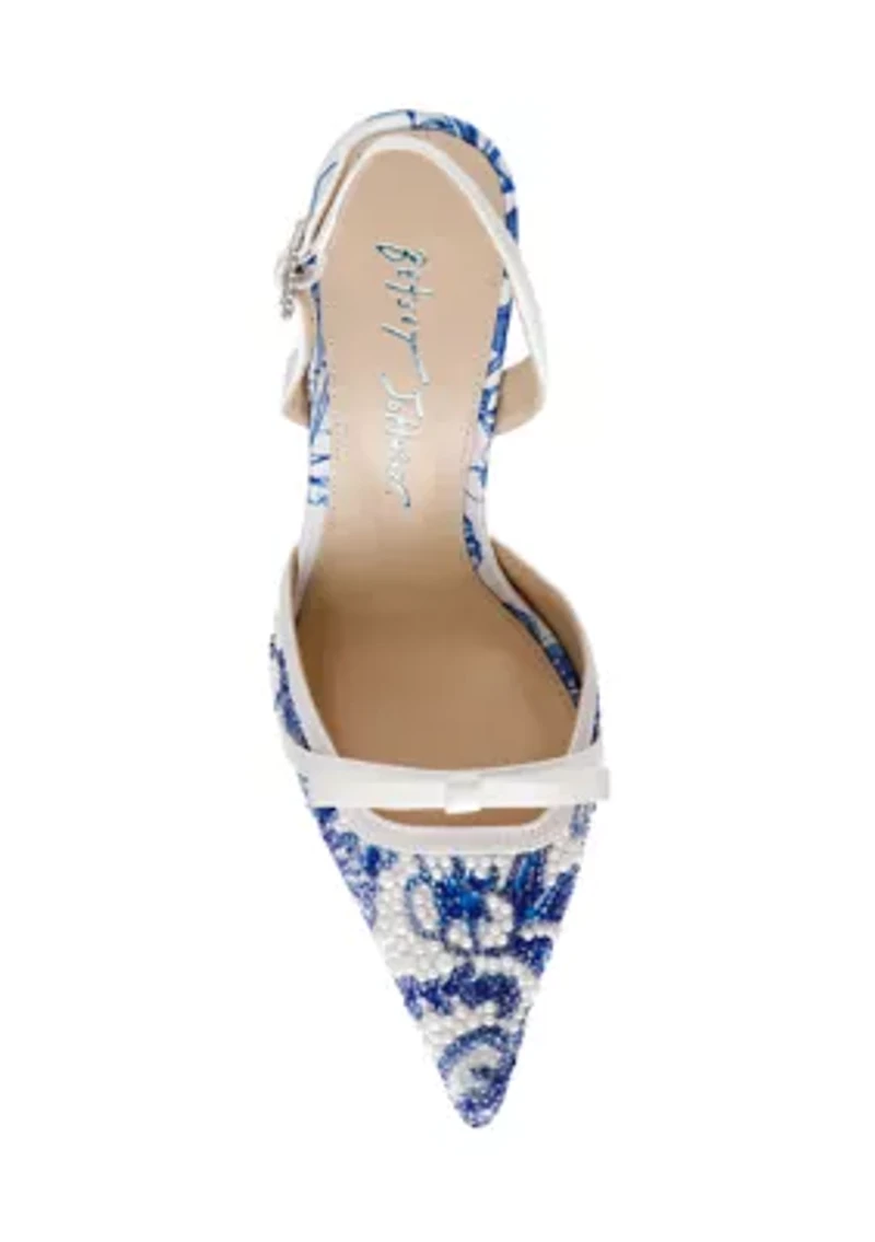 Roza Rhinestone Heels