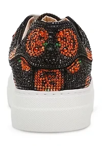 Sidny Halloween Rhinestone Sneakers