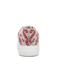 Sidny Christmas Rhinestone Sneakers