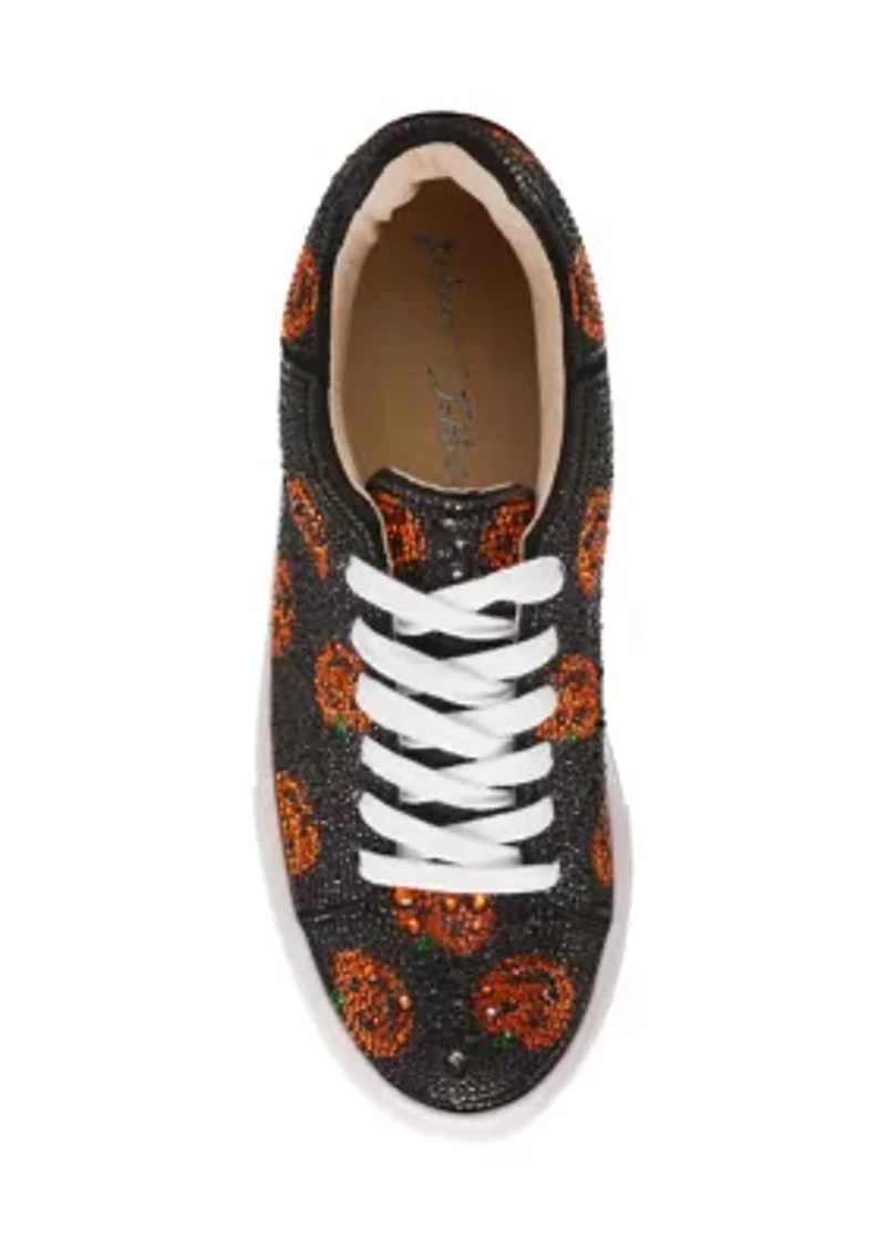 Sidny Halloween Rhinestone Sneakers