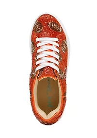 Sidny Football Rhinestone Sneakers