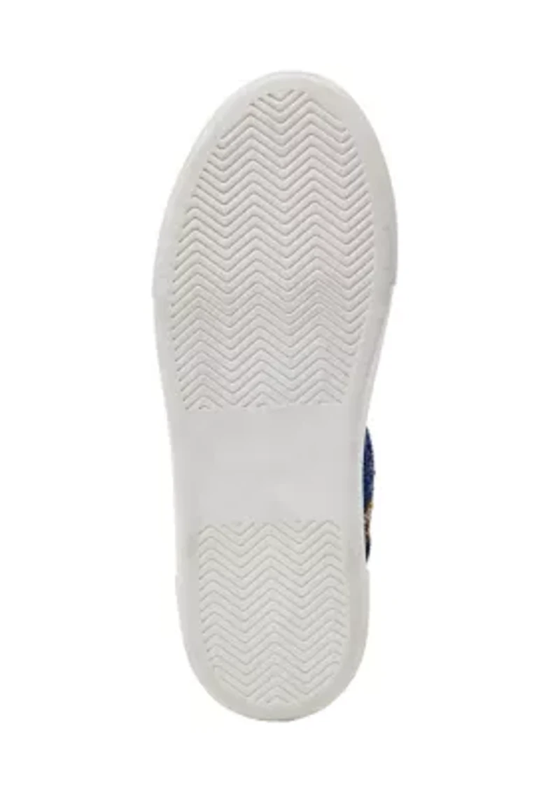 Sidny Football Rhinestone Sneakers