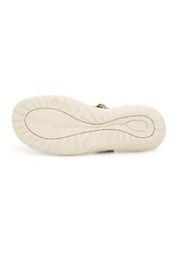 Shimmer Mary Jane Flats