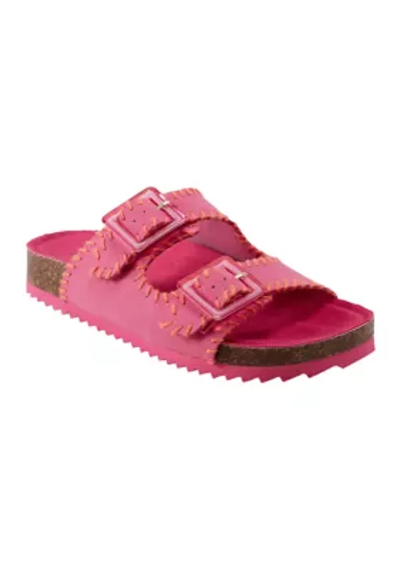Santon Double Band Footbed Sandals