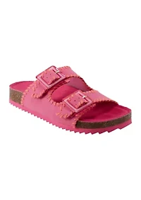 Santon Double Band Footbed Sandals