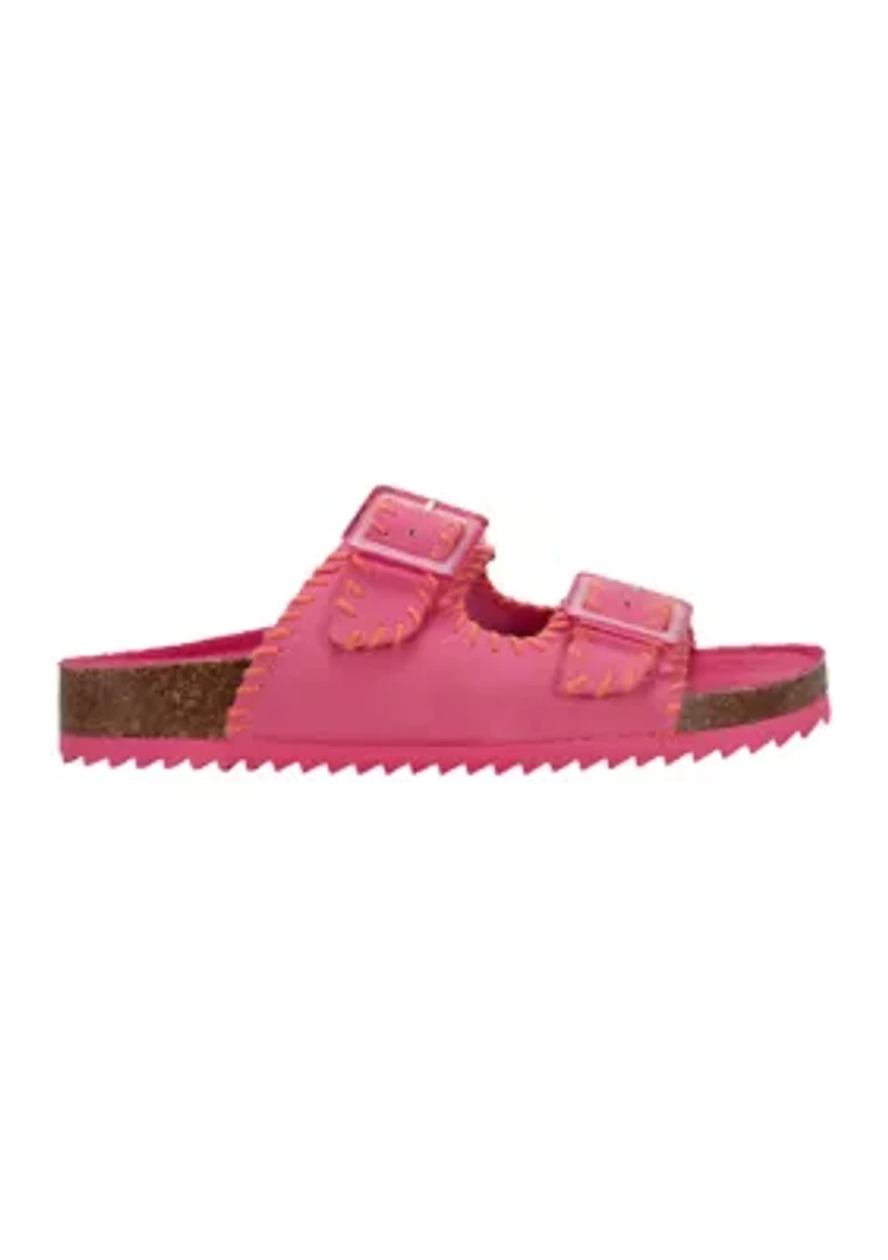 Santon Double Band Footbed Sandals