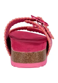 Santon Double Band Footbed Sandals