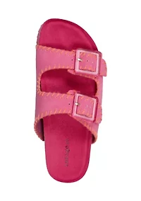 Santon Double Band Footbed Sandals