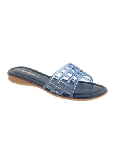 Nabil Jelly Slide Sandals