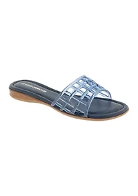 Nabil Jelly Slide Sandals