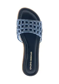 Nabil Jelly Slide Sandals
