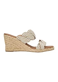 Nolita Twist Wedge Sandals
