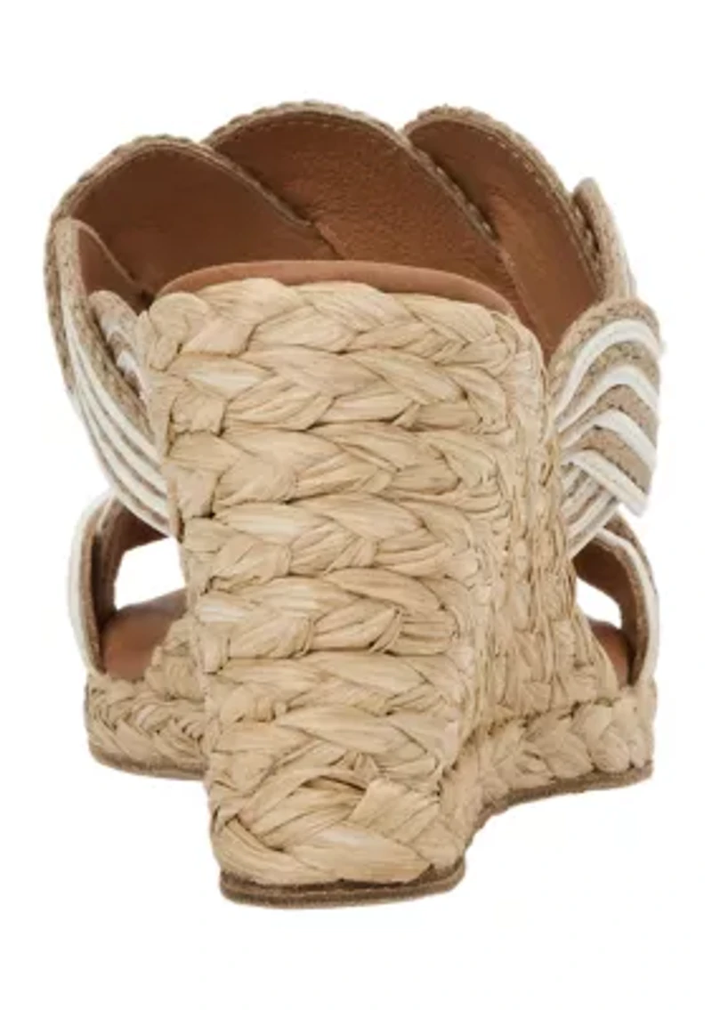Nolita Twist Wedge Sandals
