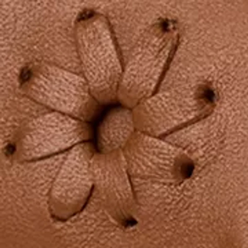 Lauren II Leather Flat Sandals