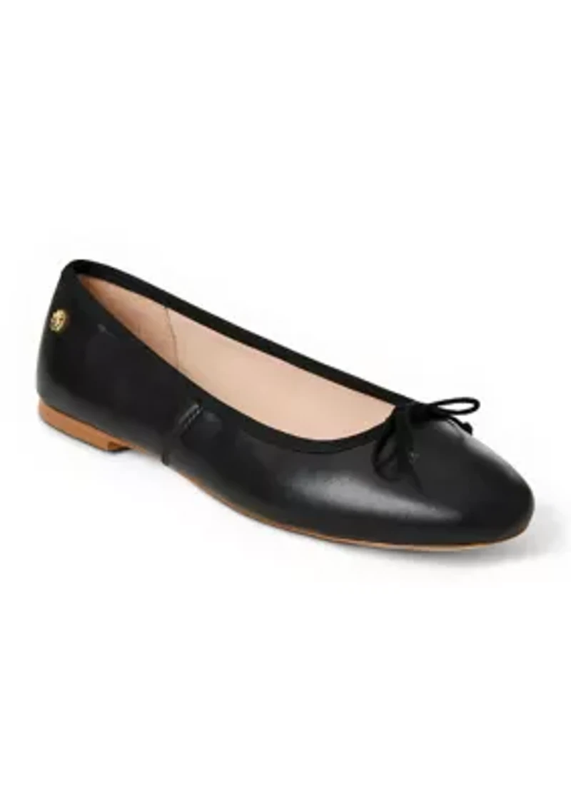 Bettie Leather Ballet Flats