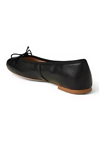 Bettie Leather Ballet Flats
