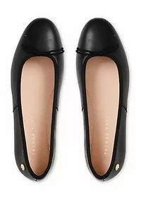 Bettie Leather Ballet Flats