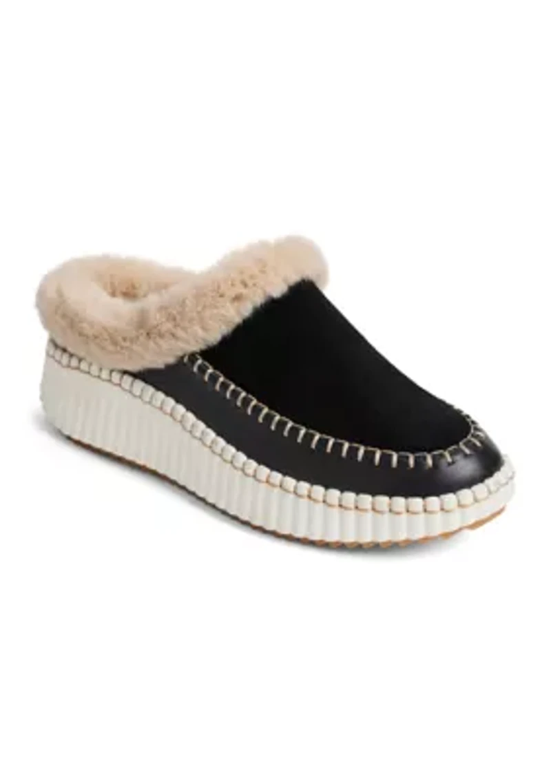 Jolie Sherpa Platform Sneaker Clogs