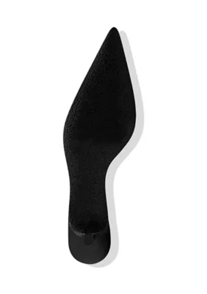 Debra Kitten Heel Slingbacks