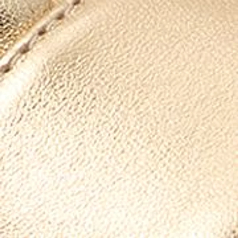 Rozette Leather Ruffle Slide Sandals