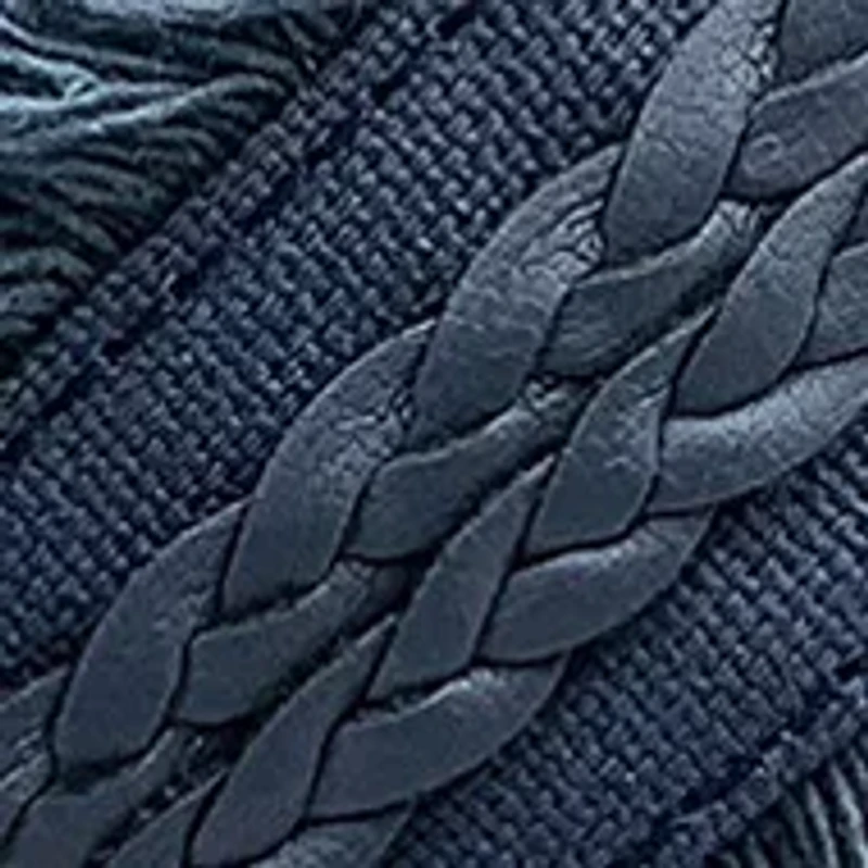 Toriana Woven Fringe Flip Flop Thong Sandals