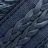 Toriana Woven Fringe Flip Flop Thong Sandals