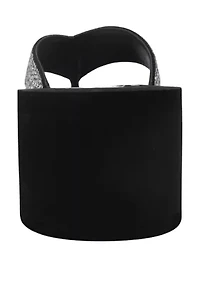 Sooya Beaded Wedge Thong Flip Flop Sandals