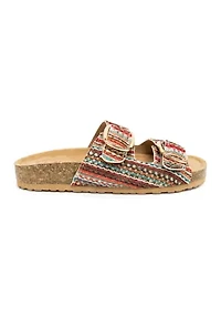 Novel Footbed Sandals