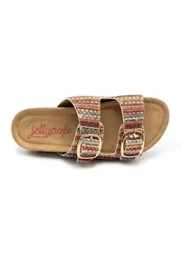 Novel Footbed Sandals