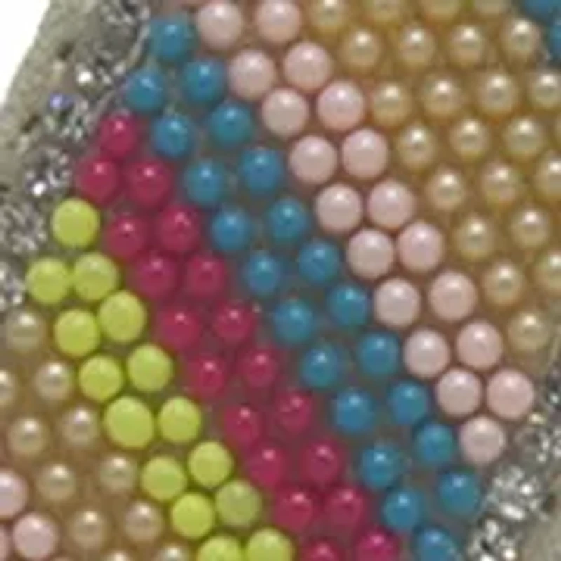 Carinah Double Strap Beaded Sandals