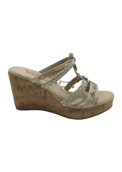 Amelina Wedge Heel Sandals