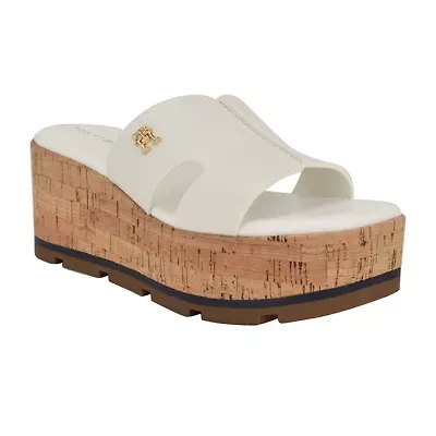 Heliena Women's Wedge Slide Sandals