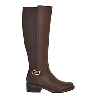 Imaliz Women's Side Zip Ornamented Riding Boots