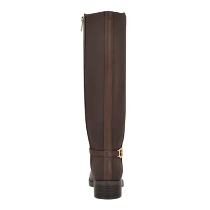 Imaliz Women's Side Zip Ornamented Riding Boots